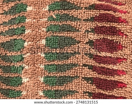 Indigenous pattern inspired abstract geometric background with colourful cultural motif design