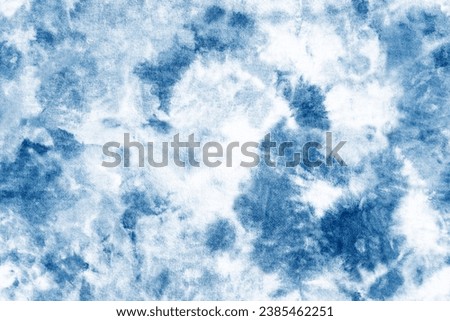 Indigo Tie Dye seamless Pattern