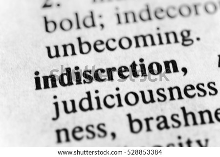 Indiscretion