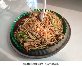 Indo-Chinese Cuisine - Egg Chowmein.