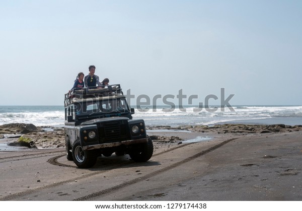 Indonesia, Bali, January 9, 2019  Off-road safari\
on the beach