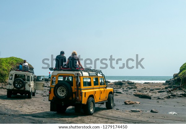 Indonesia, Bali, January 9, 2019  Off-road safari\
on the beach