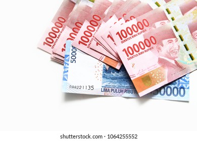 Indonesia Banknote Rupiah Official Currency Indonesia Stock Photo ...