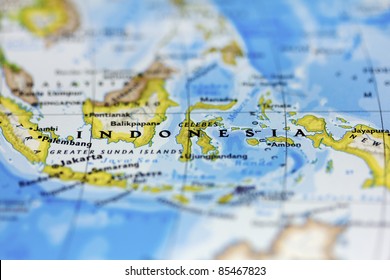 Indonesia On The Map.