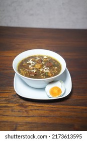 Indonesian Food: Soto Rawon (Beef Soup)