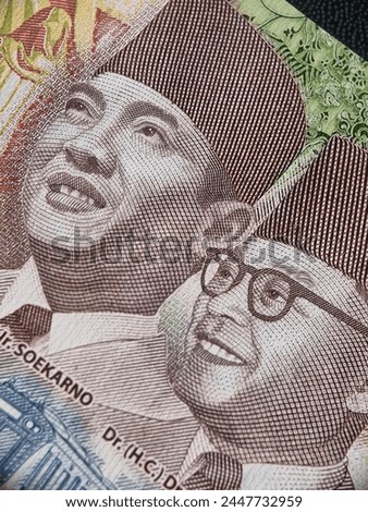 Indonesian money denomination 75 thousand rupiah
