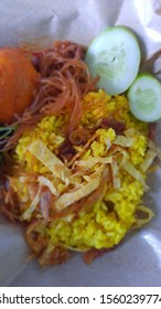 Indonesian Sundanese Daily Breakfast Menu: Nasi Kuning