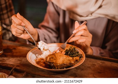 Indonesian Traditional Food In Food Stall