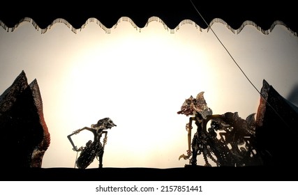 Indonesian Traditional Shadow Puppet Show