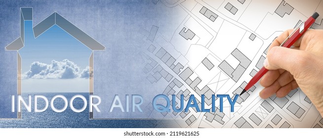 Indoor Air Quality - Healthy Lifestyle With A Small House Against The Sea Along The Coastline.