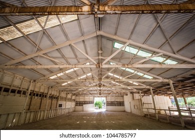 Indoor Empty Large Stable