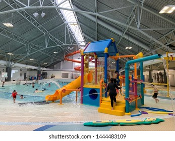 Indoor Pool At The Newton Community Centre In Surrey BC Taken On July 6 2019