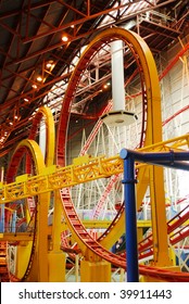 Indoor Roller Coaster Images Stock Photos Vectors Shutterstock