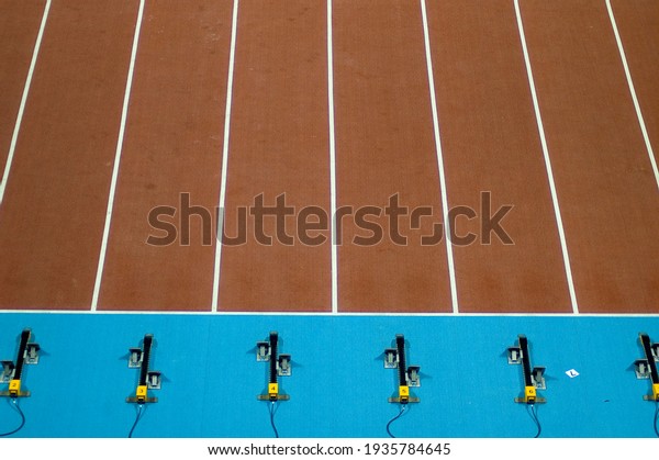 Indoor track and field\
competition