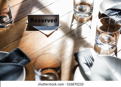 Indoors Banquet Tableware Event Concept