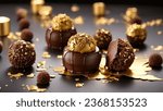 Indulge in the ultimate temptation with this exquisite chocolate truffle. Crafted with the finest cocoa, this delectable confection is a masterpiece of flavor and texture. Its velvety, ganache center 