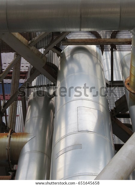industrial air filtration and ventilation\
system of a factory                              \
