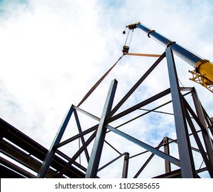 industrial construction worker frames