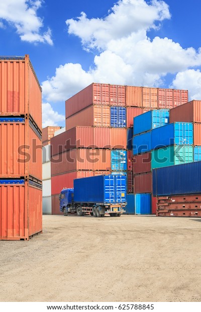 Industrial Container yard for Logistic Import\
Export business