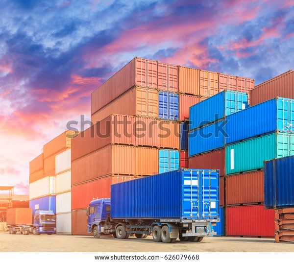 Industrial Container yard for Logistic Import
Export business
