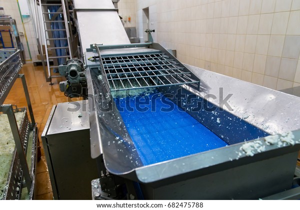 Industrial Dairy Production View On Equipment Stock Photo Edit