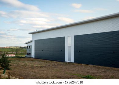 Industrial Distribution Warehouse Construction Frame In England Uk