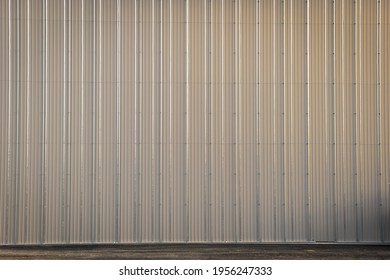 Industrial Distribution Warehouse Construction Wall Background In England Uk