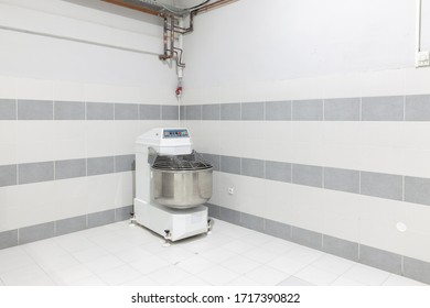 Industrial Dough Mixer In A Bakery