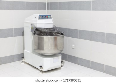 Industrial Dough Mixer In A Bakery