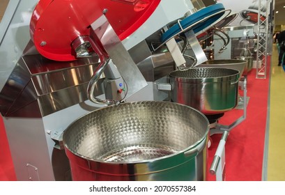 Industrial Dough Mixer At The Exhibition