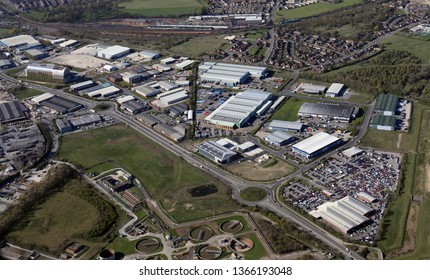 An Industrial Estate On The East Side Of Leeds, UK