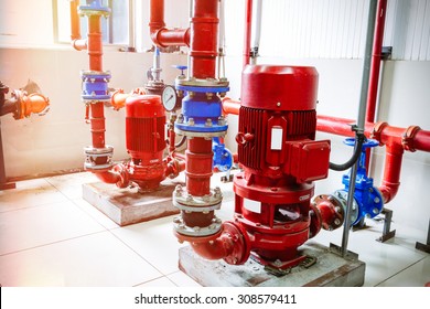 Industrial fire control system - Shutterstock ID 308579411