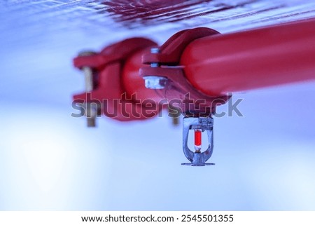 Industrial fire protection system, automatic fire extinguishing