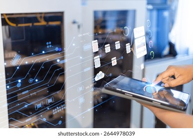 Industrial IoT and Data Management on Tablet