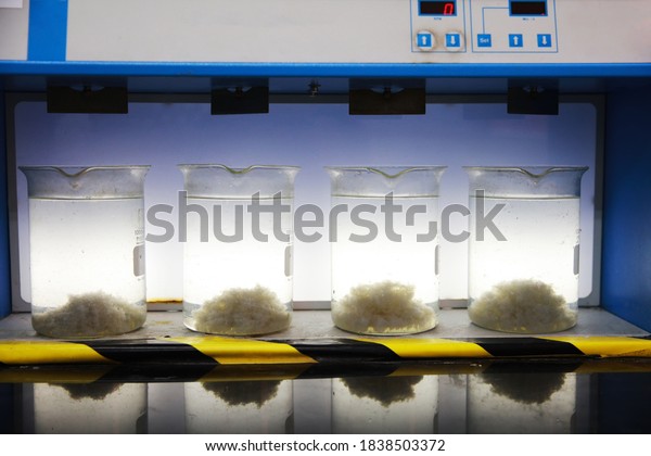 Industrial Jar test , pilot-scale\
test of the treatment chemicals used in a particular water\
plant