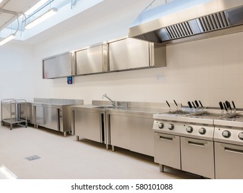 Industrial Kitchen Stock Photo Edit Now