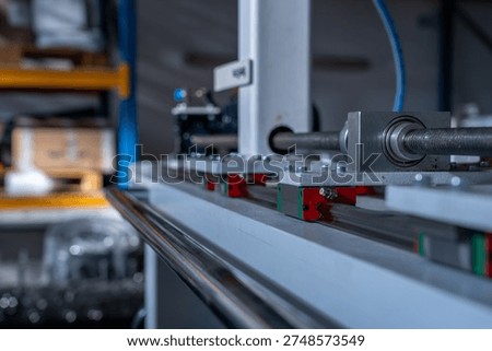 Industrial Linear Motion Guide System with Ball Screw and Precision Sliding Blocks