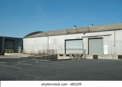 Industrial loading dock, Santa Clara, California