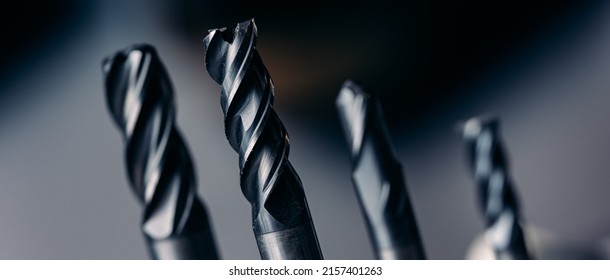 Industrial Macro Drill Bit Set For CNC Machine Cutting Sheet Metal.