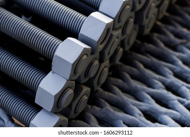 Industrial Metal Stud Bolts With Metric Thread