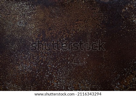 Industrial metal texture. Dark worn rusty metal texture background. Stock photo © 