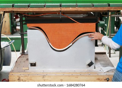 Industrial Process Of Bending Wood