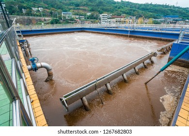 Industrial Sewage Treatment Plant Filter Tank In Modern Towns