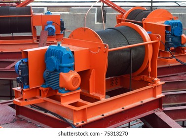 Industrial Stage Winch For Shaft Sinking And Underground