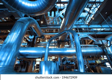 Industrial Steel pipelines and valves
