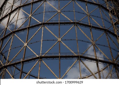 Industrial Steel Structure Blue Sky Stock Photo 1700999629 | Shutterstock