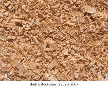 industrial style Sawdust wood dust byproduct or waste product of woodworking operations such as sawing milling planing routing drilling and sanding composed of fine particles of wood