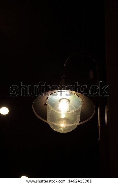 Industrial Style Wall Ceiling Light Bulb Stock Photo Edit Now