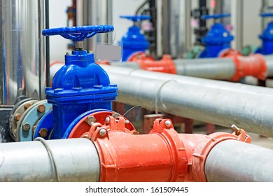 industrial valve in petrochemical factory