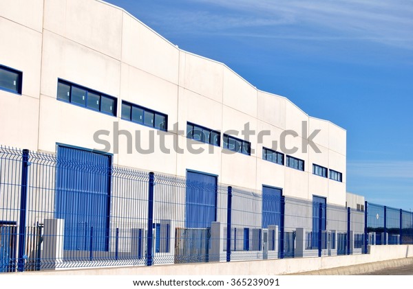 Industrial Warehouse Stock Photo (Edit Now) 365239091